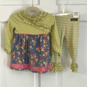 Matilda Jane Front Row Tunic/Finger Puppet Legging